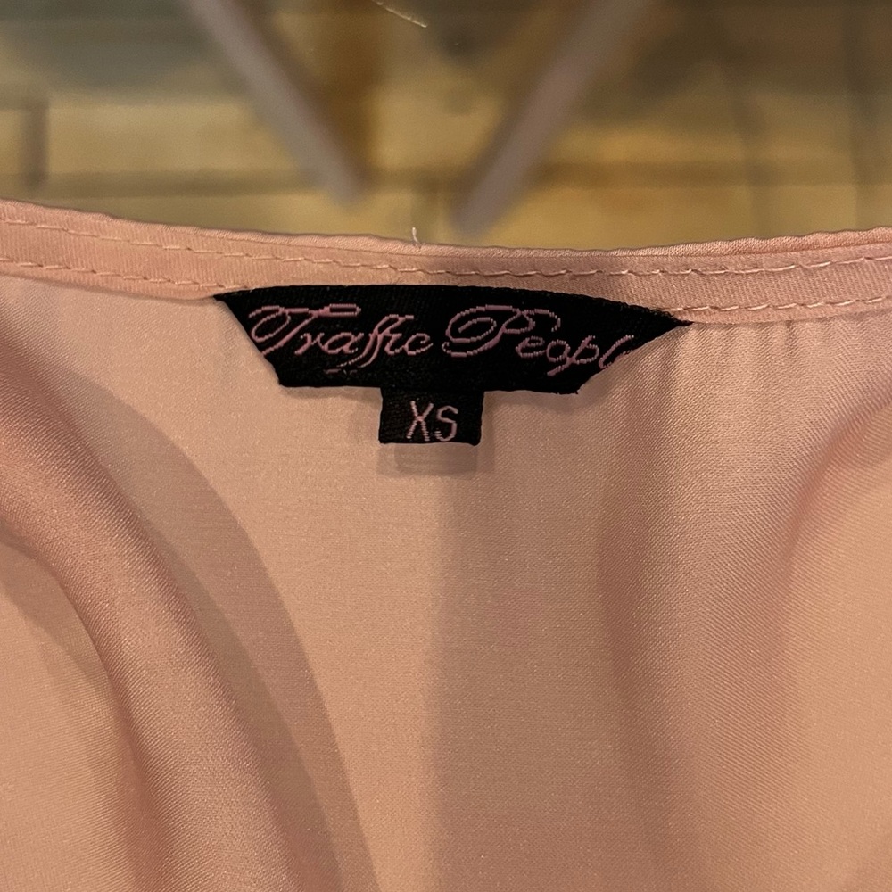 Satin Pink Romper - Picture 7 of 7
